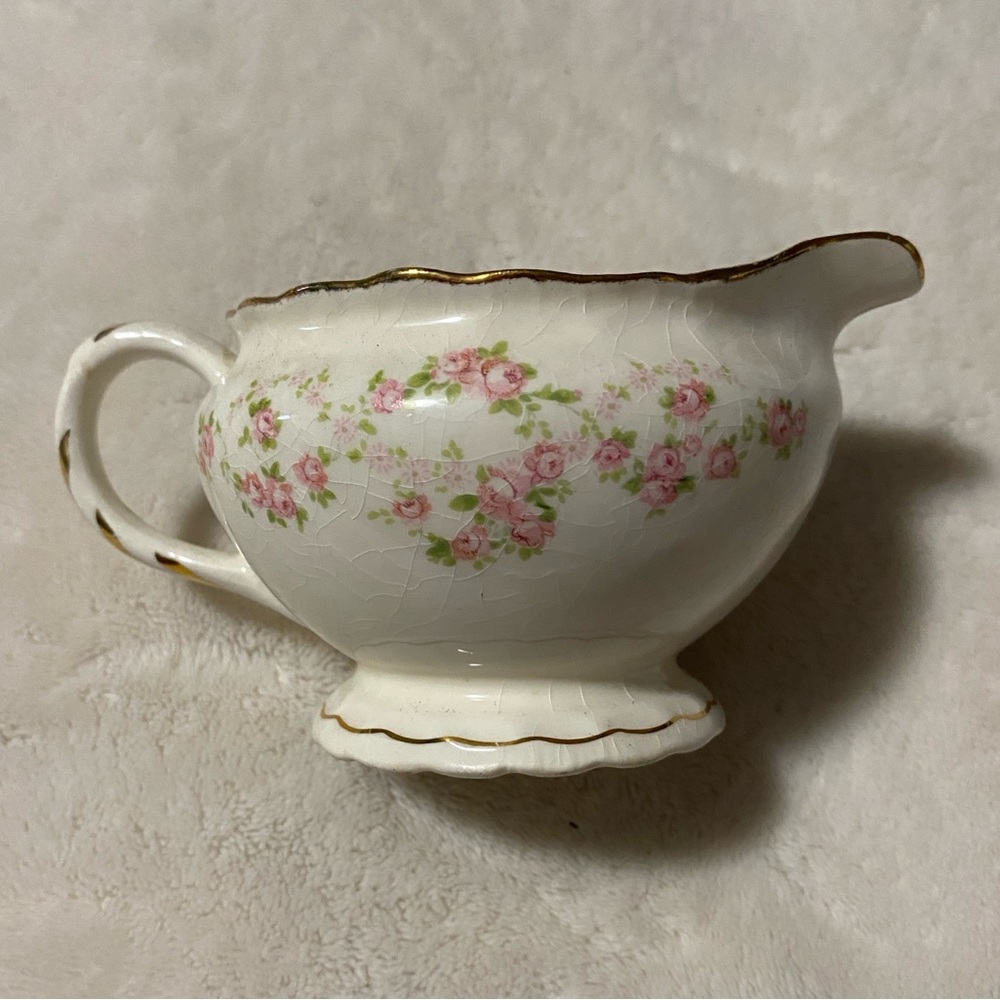 SOLD Pope Gosser Sterling 1938 Creamer in the Florence Pattern. #3025